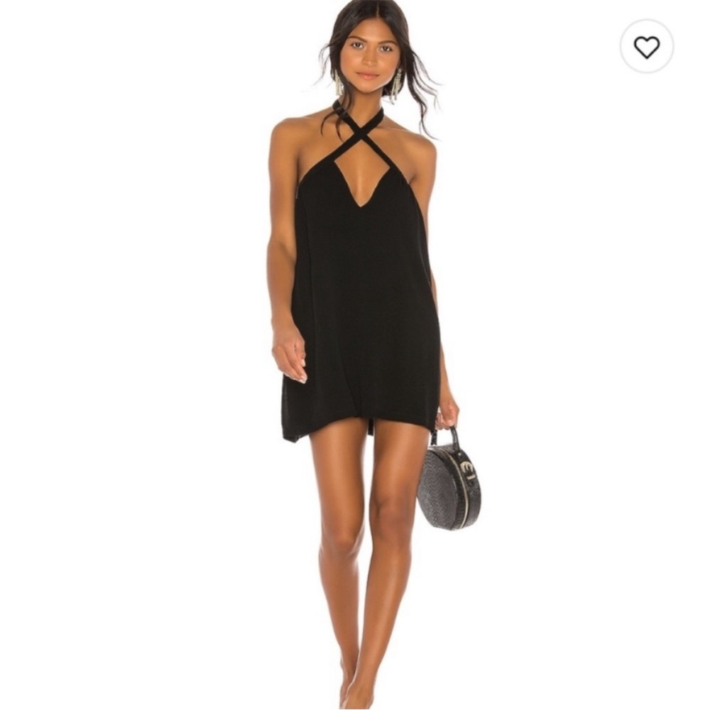 Superdown Black Mini Dress
